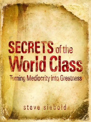 cover image of Secrets of the World Class